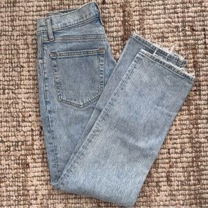 Abercrombie & Fitch Light Blue Denim Straight Jeans
